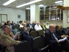 20. април 2012. године Учесници 75. седнице Одбора за науку и технолошки развој, одржане у Клиничком центру Србије